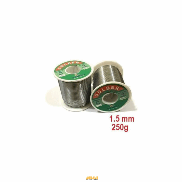 "Bobine pour soudure électronique – Fil de soudure de haute qualité pour des connexions précises et durables en électronique. Disponible chez Outillage Aouami."