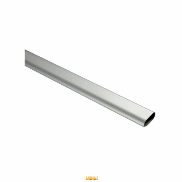 "Tube oval inox 4M – Tube en inox de 4 mètres de longueur, conçu pour une utilisation durable et résistante à la corrosion. Idéal pour les applications industrielles ou architecturales. Disponible chez Outillage Aouami."