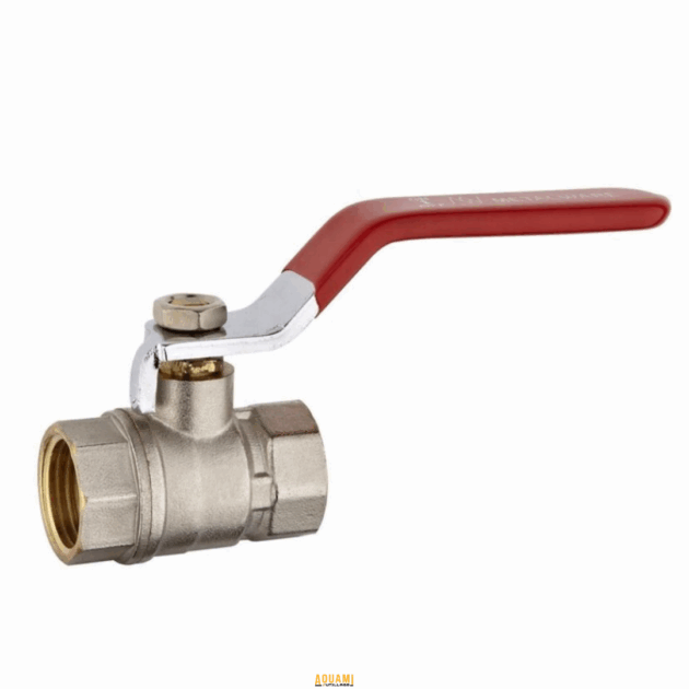 "Vanne à billes – Robinet robuste et fiable pour le contrôle précis des fluides. Idéal pour les installations domestiques et industrielles. Disponible chez Outillage Aouami."