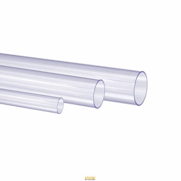"Tuyau Transparent Cristal – Flexible, résistant et polyvalent, idéal pour diverses applications en plomberie, aquariophilie et industrie. Disponible chez Outillage Aouami."