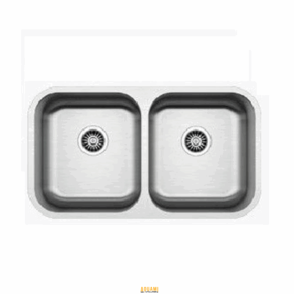 "Évier double SP – Évier pratique à deux bacs pour une utilisation optimale de l'espace de lavage. Idéal pour les cuisines domestiques et professionnelles. Durable et fonctionnel. Disponible chez Outillage Aouami."