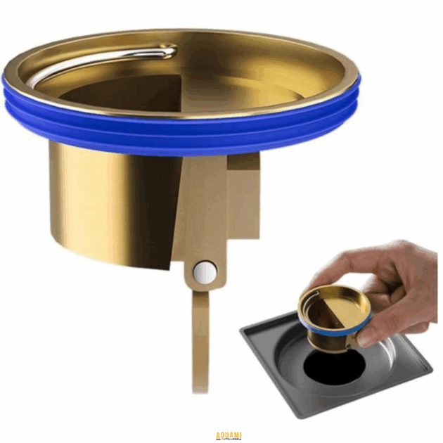 "Clapet anti-retour pour siphon – Dispositif essentiel pour empêcher le reflux des eaux usées dans le siphon, assurant ainsi un système de drainage efficace et hygiénique. Disponible chez Outillage Aouami."