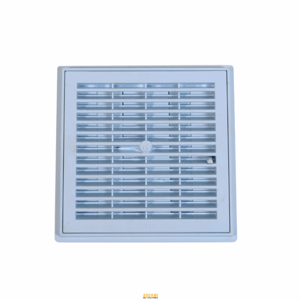"Grille avec réglage 15/15 - 20/20 – Grille ajustable pour diverses applications de ventilation ou de drainage. Pratique et durable, idéale pour un usage intérieur ou extérieur. Disponible chez Outillage Aouami."
