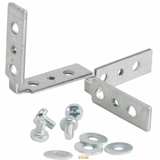 "Équerre Gola – Accessoire en aluminium pour finitions de meubles et cuisines. Design moderne et robuste, idéal pour un assemblage précis et esthétique. Disponible chez Outillage Aouami."