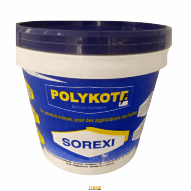 "Polycote 20kg, produit de haute qualité pour la protection et l'étanchéité des surfaces. Idéal pour les applications industrielles et de construction, offrant une finition durable et résistante. Disponible chez Outillage Aouami."
