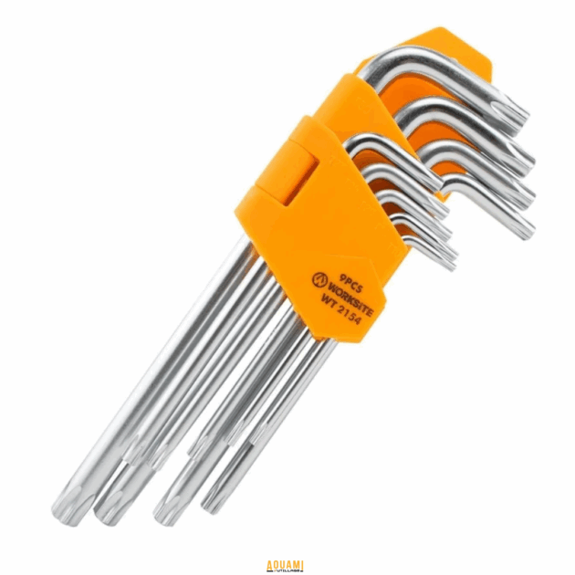 "Clé à granage long, idéale pour les travaux de serrage de haute précision sur les pièces difficiles d'accès. Offre un couple élevé et un excellent levier. Disponible chez Outillage Aouami."