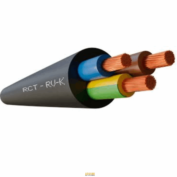 "Câble RVK flexible et résistant, idéal pour les installations électriques industrielles et domestiques. Haute sécurité et performance. Disponible chez Outillage Aouami."