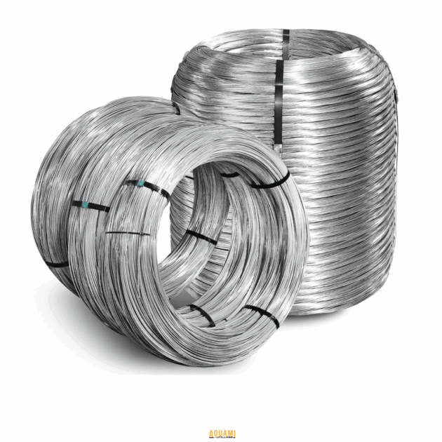 "Fil galvanisé, conçu pour des applications de clôture, construction et fixation. Résistant à la corrosion et durable. Disponible chez Outillage Aouami."