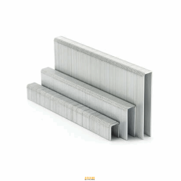 "Agrafe 14x50 Corgrap G-14, 50mm, idéale pour des applications de fixation dans divers matériaux. Disponible chez Outillage Aouami."