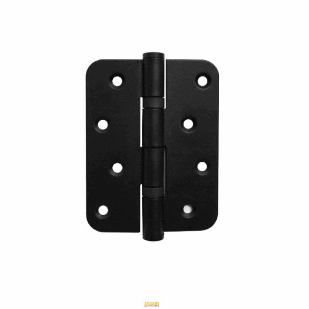 "Paumelles de porte 100 x 76 x 2,5 mm en acier, pour installation de portes intérieures ou extérieures."