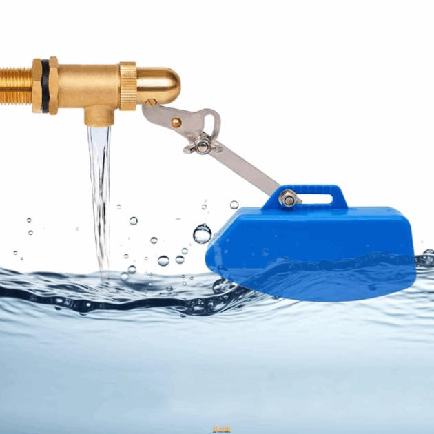 "Flotteur de citerne pour régulation automatique du niveau d’eau dans réservoirs et cuves."