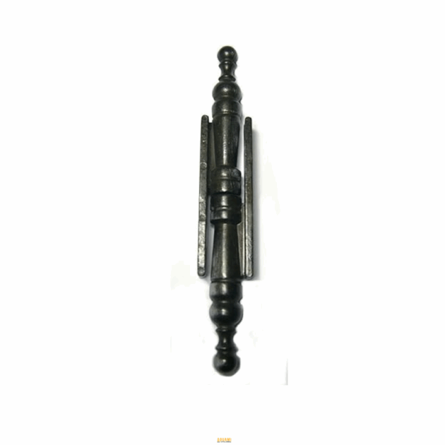 "Paumelle apparente bronze 470/471 – charnière décorative pour portes ou volets."