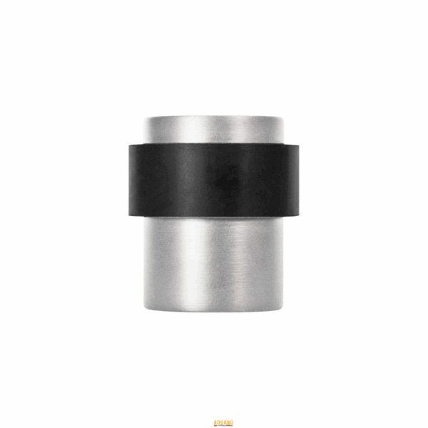 BUTOIR DE PORTE INOX/NOIR – Image 2