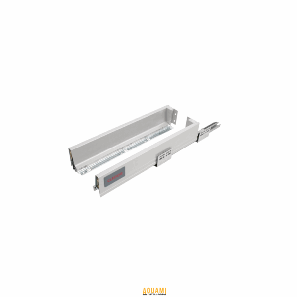 Glissières METABOX télescopiques TANDEMBOX avec fermeture Soft Close