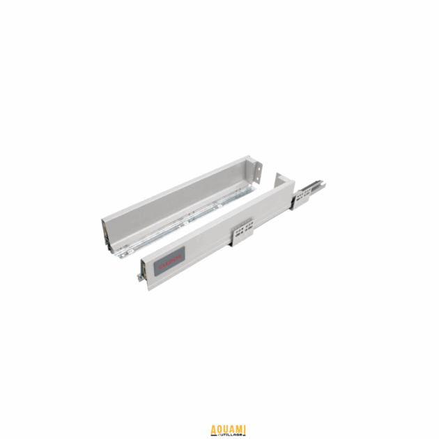 Glissières METABOX télescopiques TANDEMBOX avec fermeture Soft Close