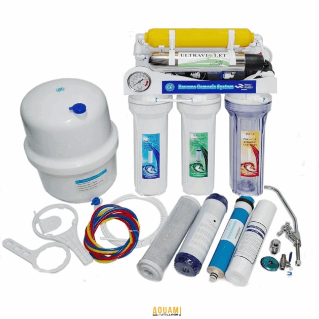 Osmoseur domestique 7 étapes pour purification d’eau potable