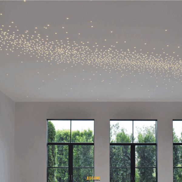 Kit ciel étoilé en fibre optique pour plafond - éclairage décoratif