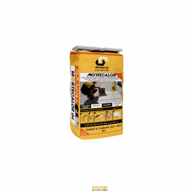 Sachet MORTECALOR colle carrelage 25 kg extérieur MORTECOL