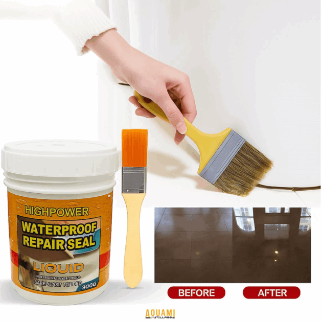 Mastic Anti-Fuite Colle de Réparation 300G – Solution étanchéité rapide pour tuyaux et surfaces diverses