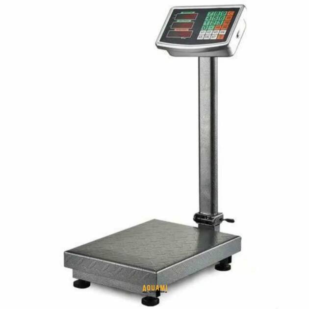 Balance électronique 300 kg avec affichage digital et plateau en acier inoxydable