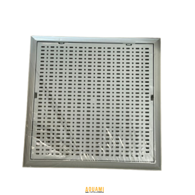 "Trappe de visite – Solution pratique et discrète pour l’accès aux installations cachées. Facile à installer et à utiliser, idéale pour les murs et plafonds. Disponible chez Outillage Aouami."
