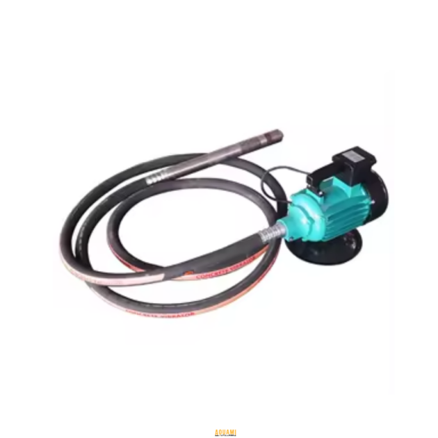 "Vibreur électrique pour béton 380 V, conçu pour assurer une vibration efficace du béton, garantissant une meilleure compaction et finition. Disponible chez Outillage Aouami."