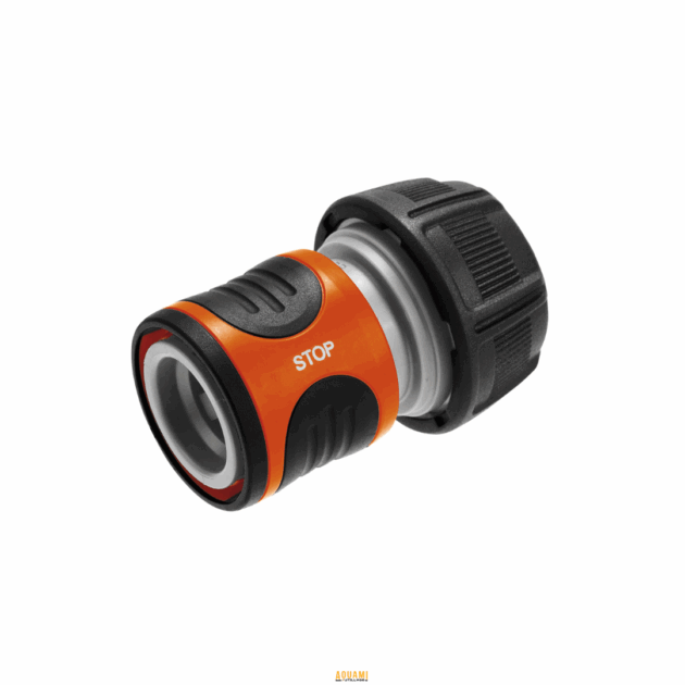 "Raccord d’arrosage 3/4 pouce, connecteur rapide pour tuyaux de jardin."