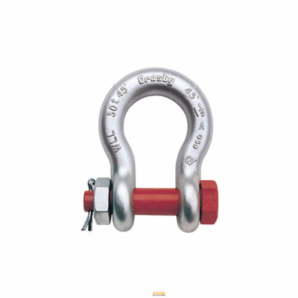 Manille lyre haute résistance en acier – capacité de 0,5 tonne à 17 tonnes.