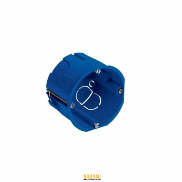 Boîte d’encastrement ronde 1 module BA13 – installation électrique cloison sèche