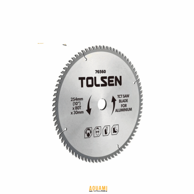 Disque de coupe aluminium Ø305 mm et Ø254 mm – découpe rapide et précise métaux non ferreux