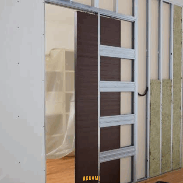 Système coulissant à galandage Open BOX – kit complet pour porte escamotable