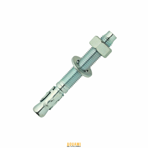 Cheville métallique mâle inox A2 – fixation durable pour matériaux creux et pleins