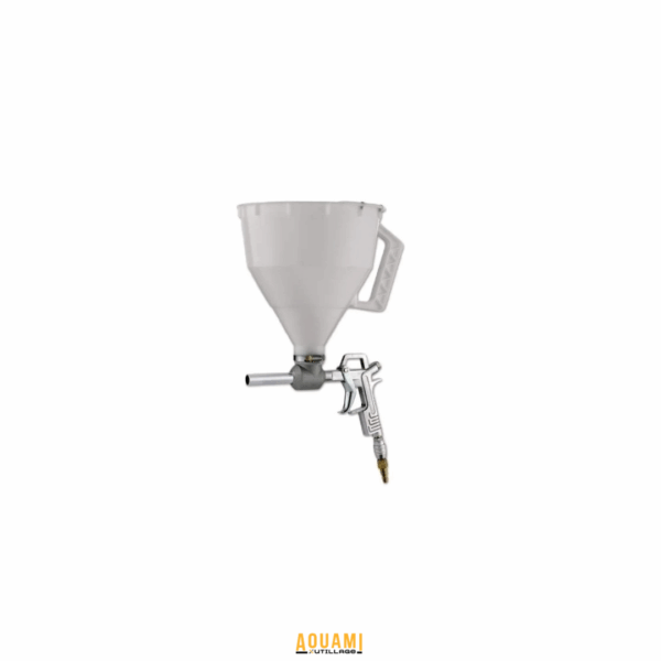 Pistolet de peinture à paillette pour application murale décorative uniforme