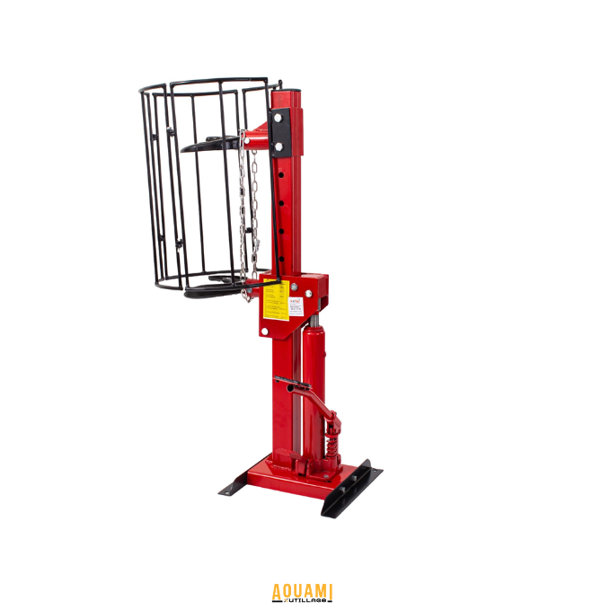 Compresseur à ressort hydraulique avec protection – outil sécurisé pour pressage de pièces lourdes