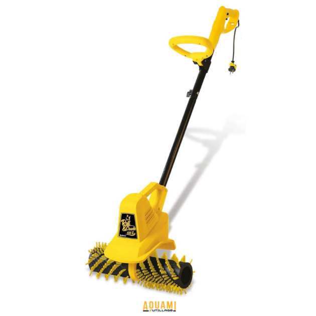 Brosse électrique pour gazon synthétique – Nettoyage et entretien facile de pelouse artificielle