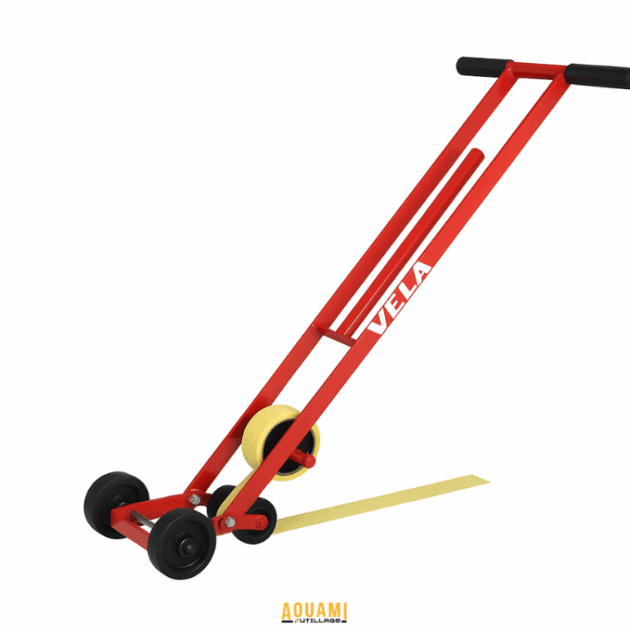 Dévidoir adhésif de traçage – applicateur de bande de marquage au sol professionnel