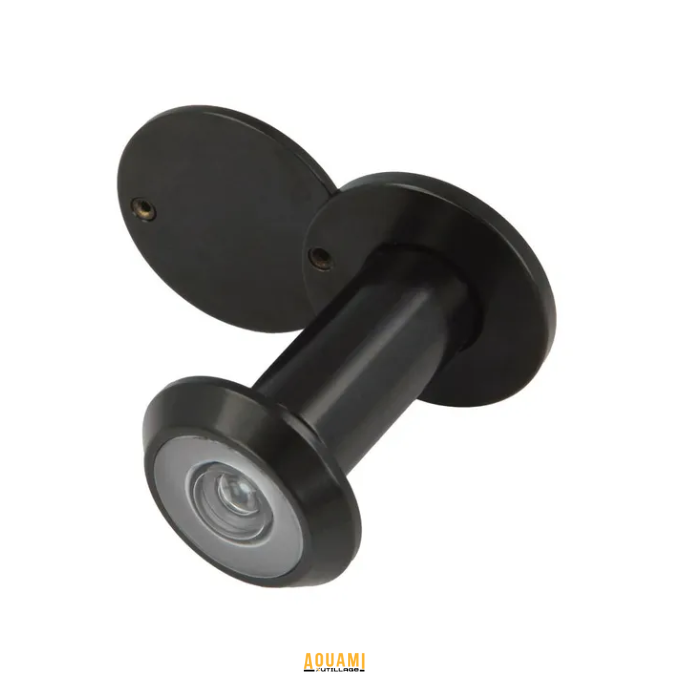 Œil de porte maison – Judas optique grand angle 180° sécurité porte d’entrée