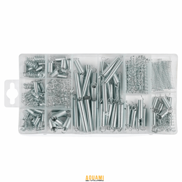 Boîte de 200 ressorts de compression – Kit mécanique polyvalent