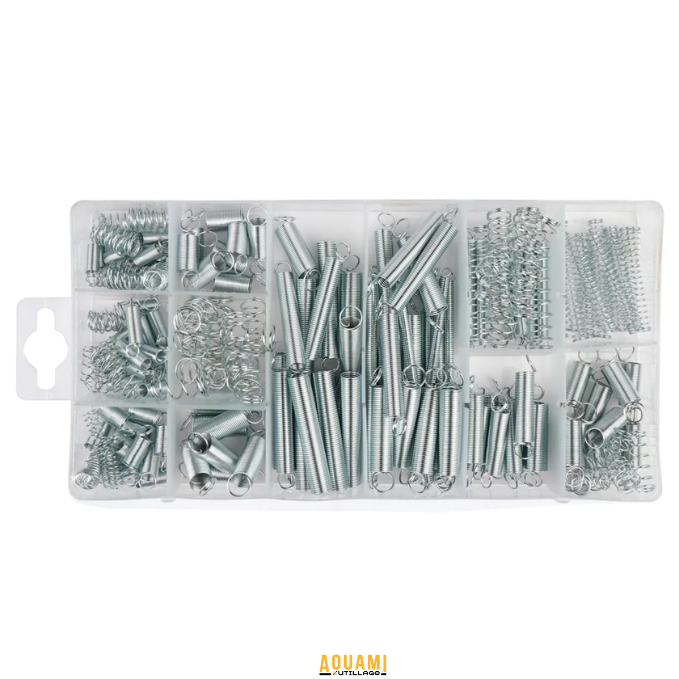 Boîte de 200 ressorts de compression – Kit mécanique polyvalent