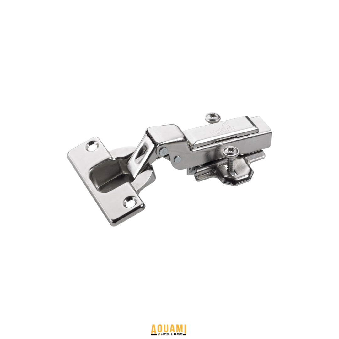 Charnière invisible courte en acier inoxydable pour porte aluminium