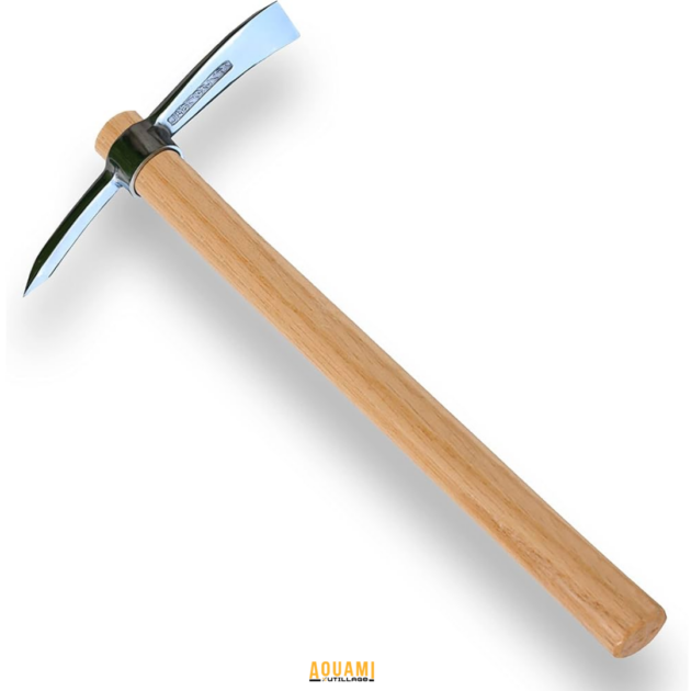 Piccola avec manche en bois pour travaux de maçonnerie