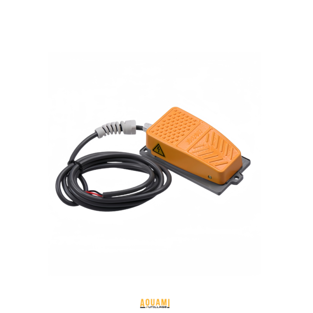 Interrupteur à pédale 1 position pour machines électriques