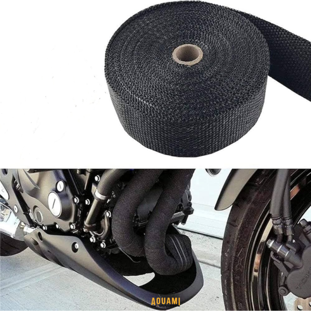 Bande Thermique Noire 5 cm × 2 m – Isolation et Protection Haute Température