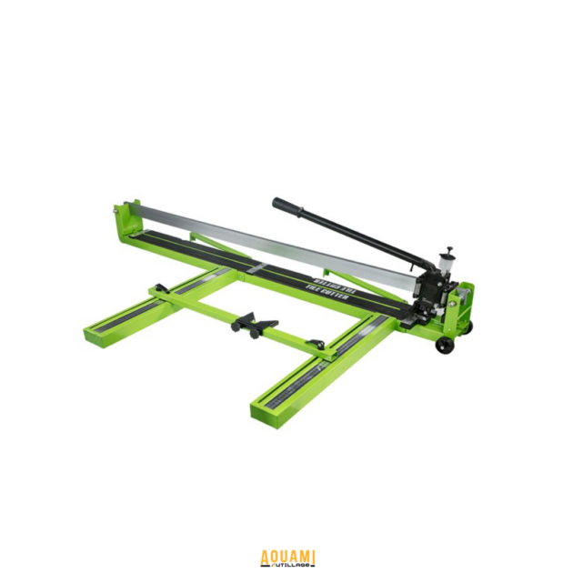 Machine coupe carreaux 1.20 m pour coupe précise de carrelage grand format, grès cérame et faïence.