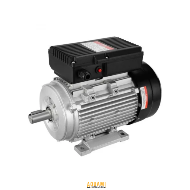 Moteur électrique pour compresseur 4 HP 220V 2800 tr/min, puissant et fiable pour usage professionnel.