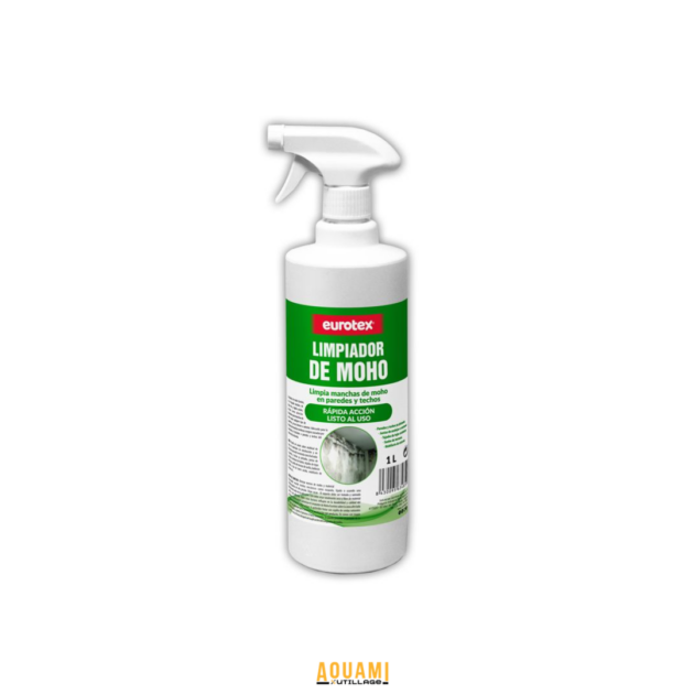Spray nettoyant anti-moisissure 1L Eurotex pour murs et carrelages