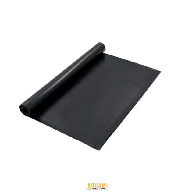 Tapis caoutchouc 1,2 m x 10 m épaisseur 4 mm antidérapant