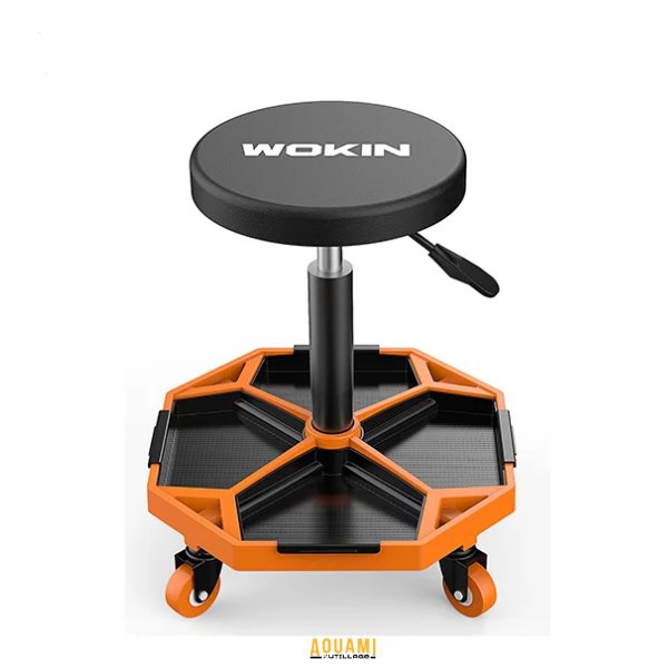 Tabouret atelier roulant réglable WOKIN