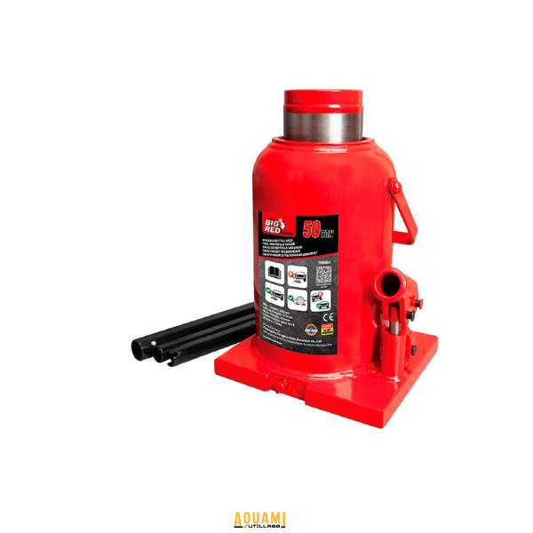 Cric bouteille hydraulique 50 tonnes BIG RED