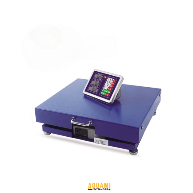 Balance 150 kg Bluetooth connectée pour suivi du poids sur smartphone